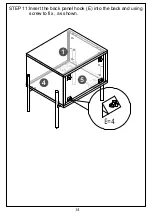 Предварительный просмотр 14 страницы JWA FOWLER 74686 Assembly Instruction Manual