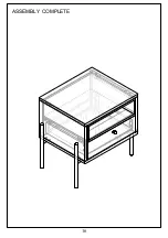 Предварительный просмотр 16 страницы JWA FOWLER 74686 Assembly Instruction Manual