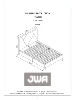 JWA FRAZIER 74479 Assembly Instruction Manual предпросмотр