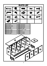 Предварительный просмотр 4 страницы JWA Frederick 73663 Assembly Instruction Manual