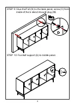 Preview for 9 page of JWA Frederick 73663 Assembly Instruction Manual