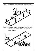 Preview for 5 page of JWA Frederick Entertainment 73666 Assembly Instruction Manual