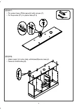 Предварительный просмотр 7 страницы JWA FROST 73667 Assembly Instruction Manual