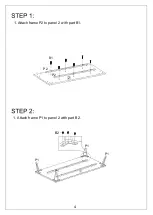 Preview for 4 page of JWA Fry 75228 Assembly Instruction Manual