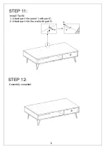 Предварительный просмотр 9 страницы JWA Fry 75228 Assembly Instruction Manual