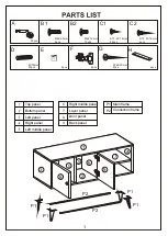 Preview for 3 page of JWA FRY 75231 Assembly Instruction Manual