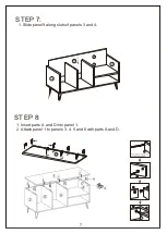 Предварительный просмотр 7 страницы JWA FRY 75231 Assembly Instruction Manual