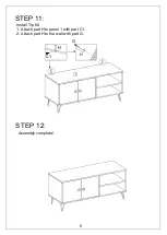 Предварительный просмотр 9 страницы JWA FRY 75231 Assembly Instruction Manual