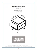 JWA FULLER 74630 Assembly Instruction Manual предпросмотр