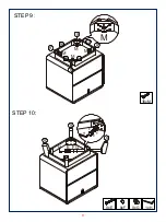 Предварительный просмотр 9 страницы JWA FULLER 74630 Assembly Instruction Manual