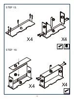 Предварительный просмотр 12 страницы JWA FULLER 74631 Assembly Instruction Manual