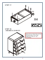 Предварительный просмотр 13 страницы JWA FULLER 74631 Assembly Instruction Manual