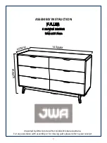 JWA FULLER 74632 Assembly Instruction Manual предпросмотр