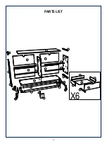 Предварительный просмотр 3 страницы JWA FULLER 74632 Assembly Instruction Manual