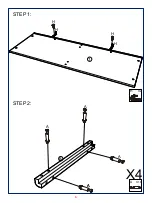 Предварительный просмотр 6 страницы JWA FULLER 74632 Assembly Instruction Manual