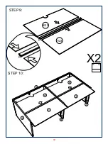 Предварительный просмотр 10 страницы JWA FULLER 74632 Assembly Instruction Manual