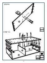 Предварительный просмотр 10 страницы JWA FULLER 74633 Assembly Instruction Manual