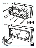 Предварительный просмотр 11 страницы JWA FULLER 74633 Assembly Instruction Manual