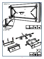 Предварительный просмотр 12 страницы JWA FULLER 74633 Assembly Instruction Manual