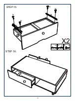 Предварительный просмотр 13 страницы JWA FULLER 74633 Assembly Instruction Manual