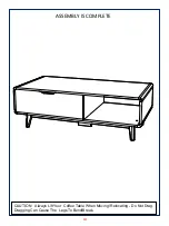 Предварительный просмотр 14 страницы JWA FULLER 74633 Assembly Instruction Manual