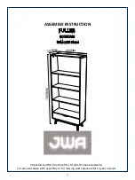 Предварительный просмотр 1 страницы JWA FULLER 74634 Assembly Instruction Manual