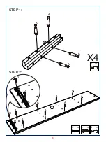 Предварительный просмотр 6 страницы JWA FULLER 74634 Assembly Instruction Manual