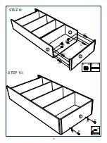 Предварительный просмотр 10 страницы JWA FULLER 74634 Assembly Instruction Manual