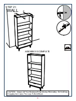 Предварительный просмотр 16 страницы JWA FULLER 74634 Assembly Instruction Manual