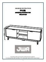 JWA FULLER 74637 Assembly Instruction Manual предпросмотр