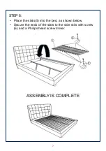 Предварительный просмотр 8 страницы JWA FULTON 68047 Assembly Instruction Manual