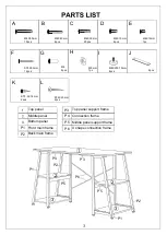 Предварительный просмотр 3 страницы JWA GAINES 75133 Assembly Instruction Manual