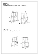 Предварительный просмотр 5 страницы JWA GAINES 75133 Assembly Instruction Manual