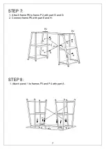 Предварительный просмотр 7 страницы JWA GAINES 75133 Assembly Instruction Manual