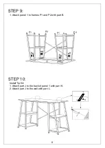 Предварительный просмотр 8 страницы JWA GAINES 75133 Assembly Instruction Manual