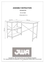 JWA GARRISON 75134 Assembly Instruction Manual предпросмотр