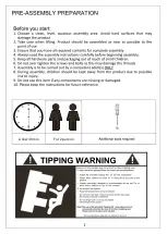 Предварительный просмотр 2 страницы JWA GARRISON 75134 Assembly Instruction Manual