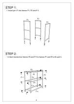 Предварительный просмотр 4 страницы JWA GARRISON 75134 Assembly Instruction Manual