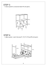 Предварительный просмотр 5 страницы JWA GARRISON 75134 Assembly Instruction Manual