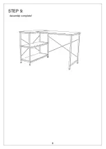 Предварительный просмотр 8 страницы JWA GARRISON 75134 Assembly Instruction Manual