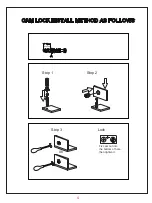 Предварительный просмотр 4 страницы JWA GORDON 74175 Assembly Instruction Manual