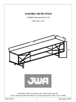 Предварительный просмотр 1 страницы JWA GRAVES 73673 Assembly Instruction Manual