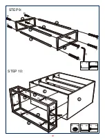 Preview for 10 page of JWA HARDING 74705 Assembly Instruction Manual