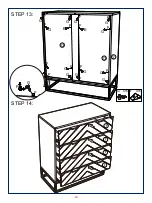 Preview for 12 page of JWA HARDING 74705 Assembly Instruction Manual