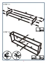 Предварительный просмотр 11 страницы JWA HARDING 74706 Assembly Instruction Manual