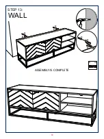 Предварительный просмотр 11 страницы JWA HARDING 74710 Assembly Instruction Manual