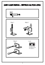 Предварительный просмотр 3 страницы JWA HARMON 74690 Assembly Instruction Manual