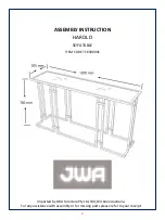 Предварительный просмотр 1 страницы JWA HAROLD 716590001 Assembly Instruction Manual