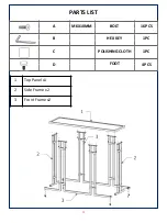 Предварительный просмотр 3 страницы JWA HAROLD 716590001 Assembly Instruction Manual