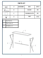 Предварительный просмотр 3 страницы JWA HAWKINS 716600001 Assembly Instruction Manual